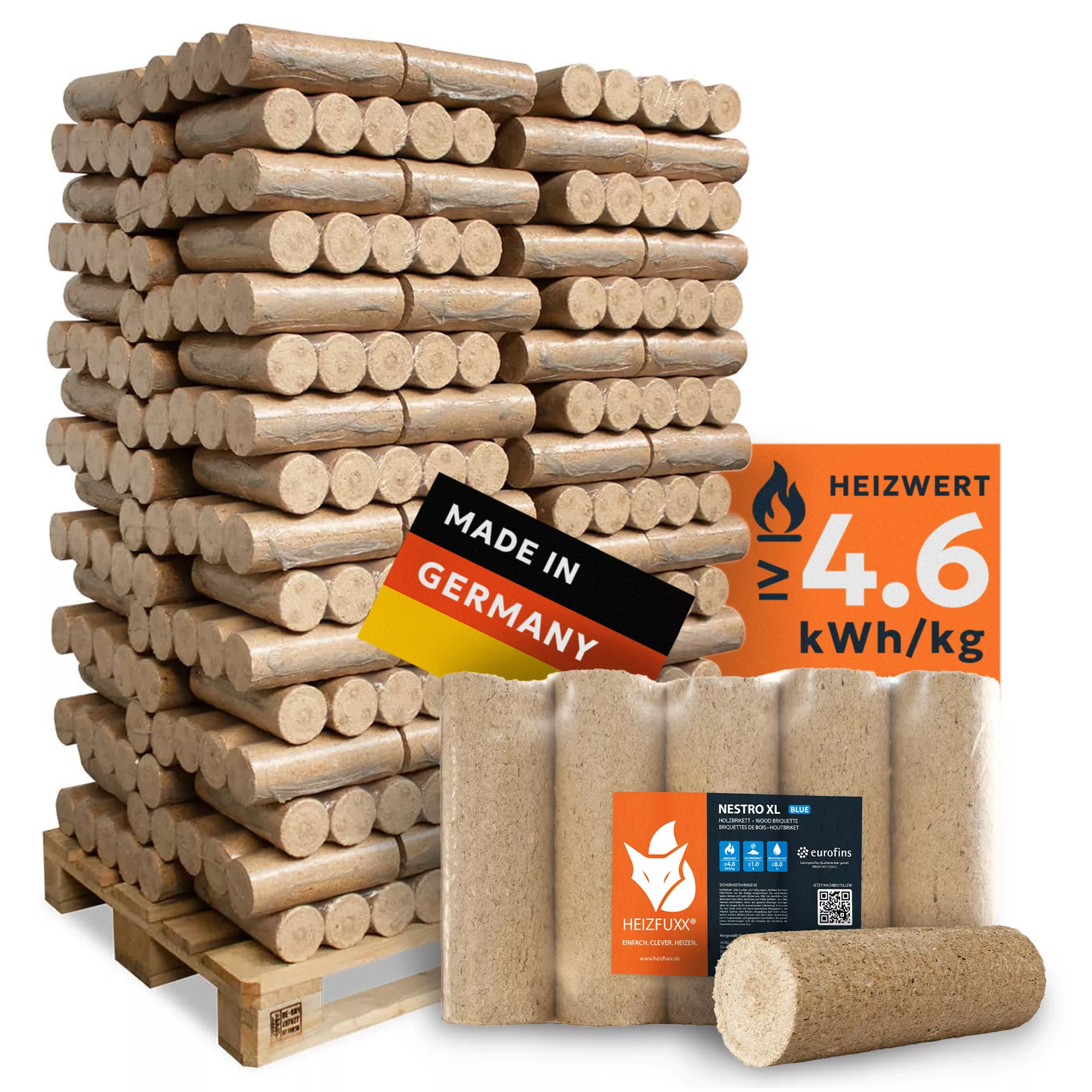 Testbild_neu.webp Holzbriketts Nestro XL Blue – rund ohne Loch (Palette 960 kg) – Bild 1